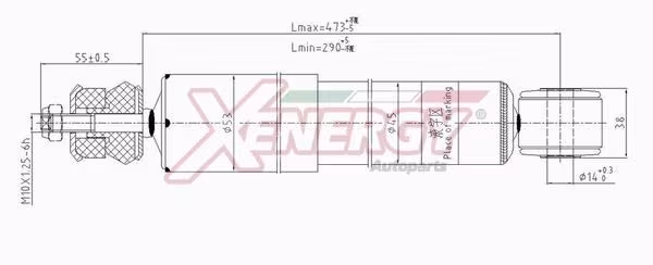 AP XENERGY Ammortizzatore