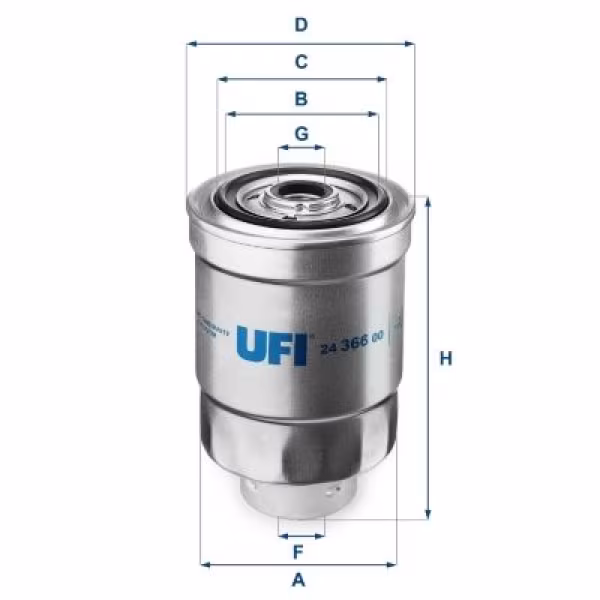 UFI Filtro carburante
