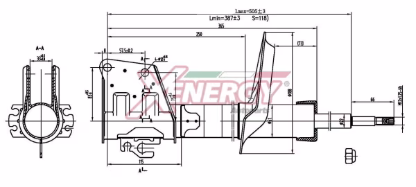 AP XENERGY Ammortizzatore