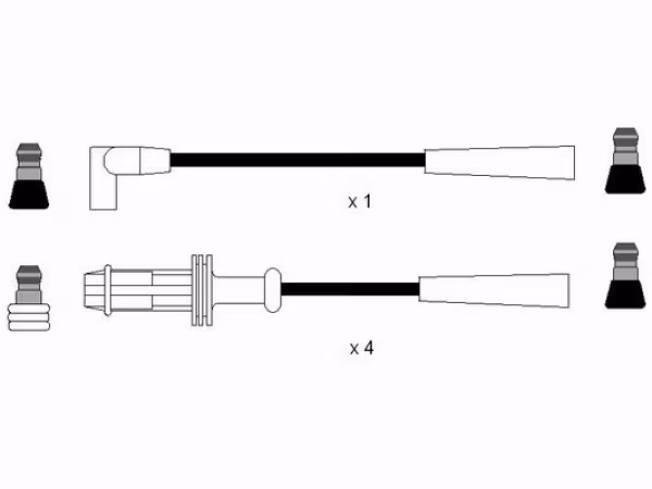 NGK Kit cavi accensione
