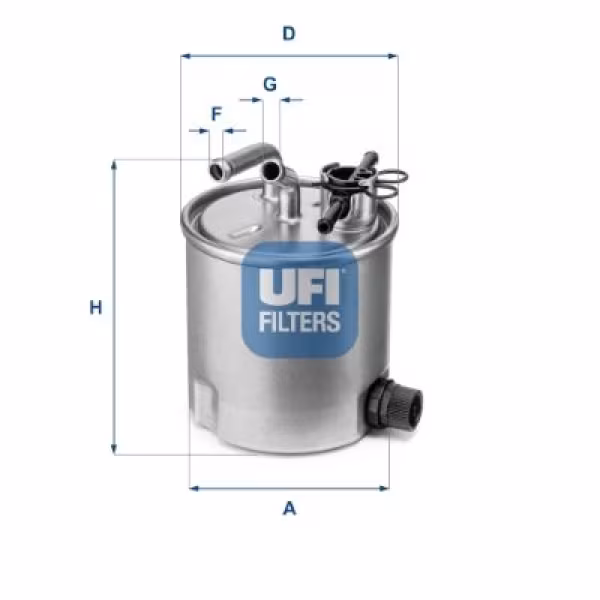 UFI Filtro carburante