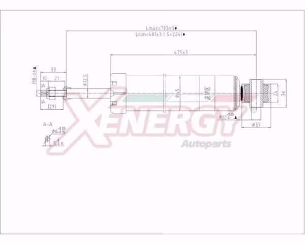AP XENERGY Ammortizzatore