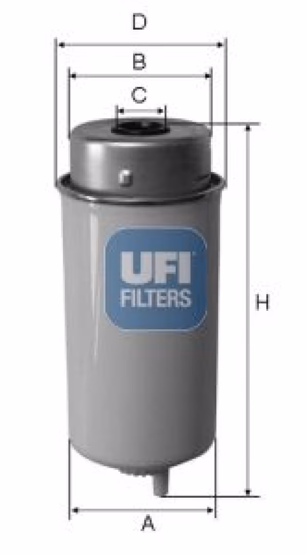 UFI Filtro carburante