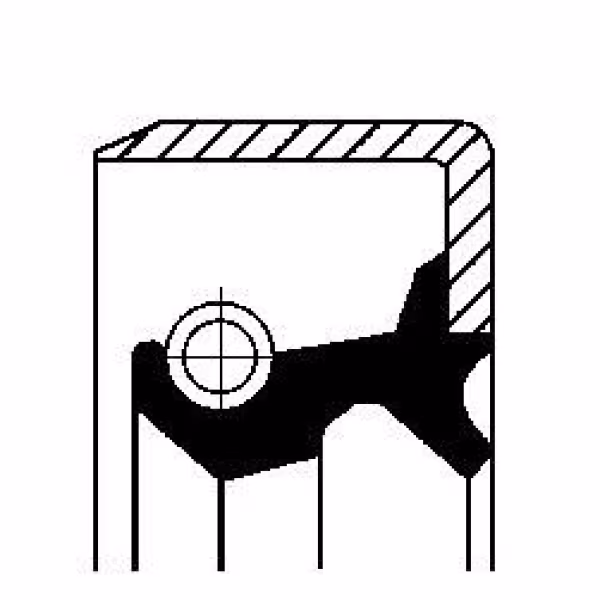 CORTECO Anello tenuta, Differenziale