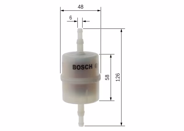 BOSCH Filtro carburante