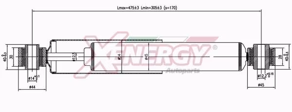 AP XENERGY Ammortizzatore