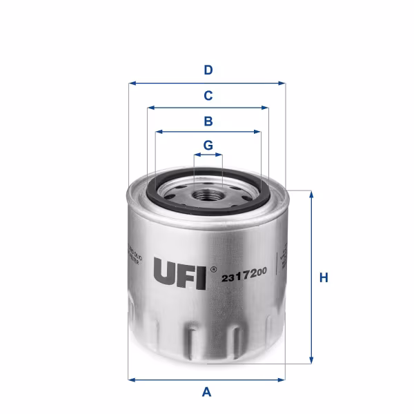 UFI Filtro olio