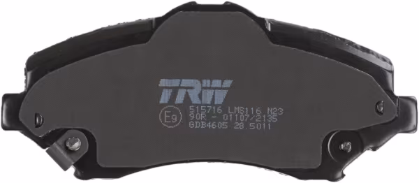 TRW Kit pastiglie freno, Freno a disco