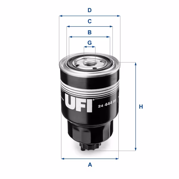 UFI Filtro carburante