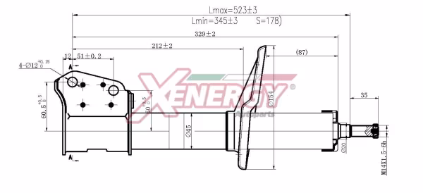 AP XENERGY Ammortizzatore