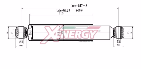 AP XENERGY Ammortizzatore