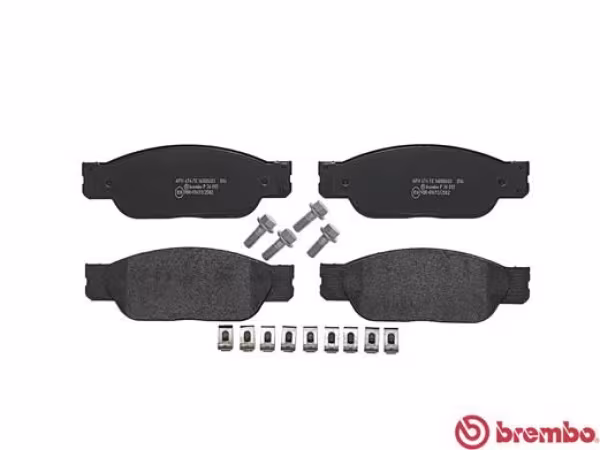 BREMBO Kit pastiglie freno, Freno a disco
