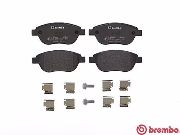 BREMBO Kit pastiglie freno, Freno a disco