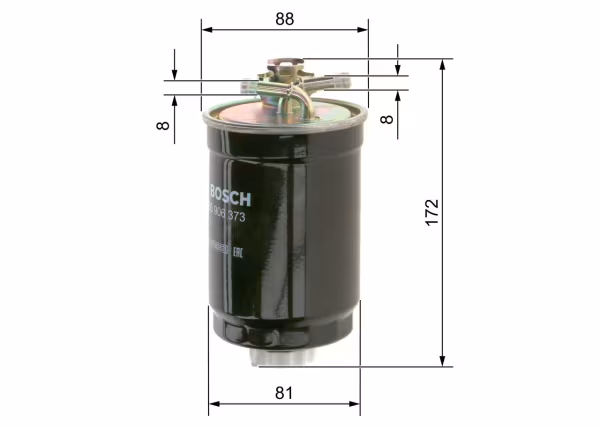 BOSCH Filtro carburante