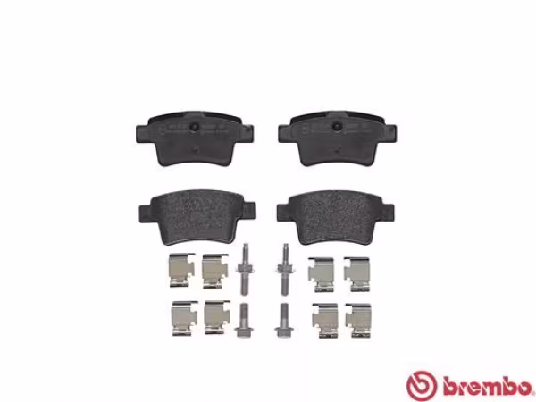 BREMBO Kit pastiglie freno, Freno a disco