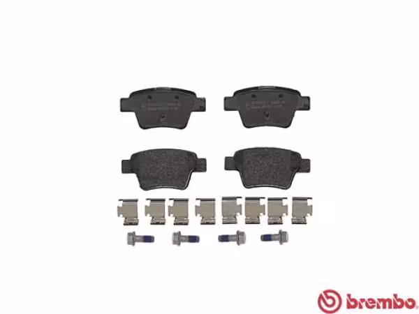 BREMBO Kit pastiglie freno, Freno a disco