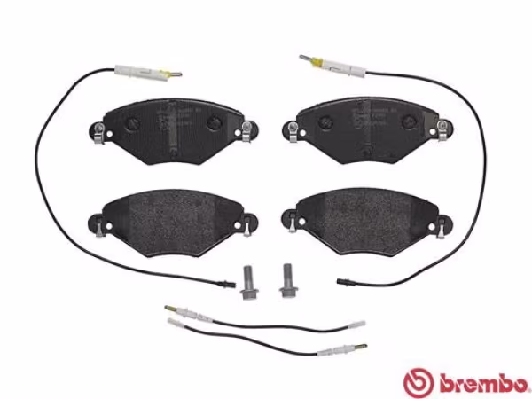BREMBO Kit pastiglie freno, Freno a disco