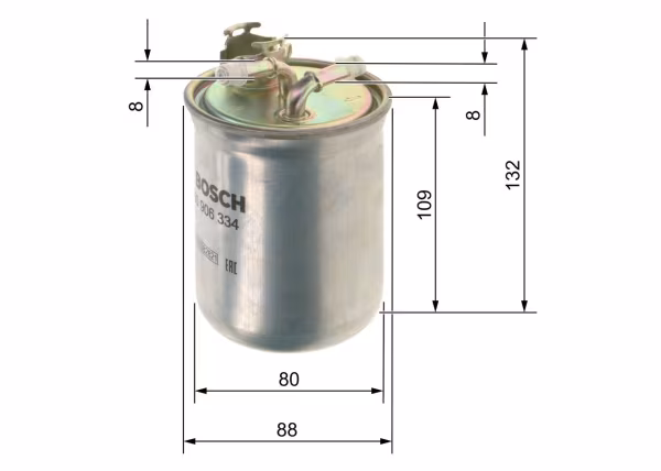 BOSCH Filtro carburante