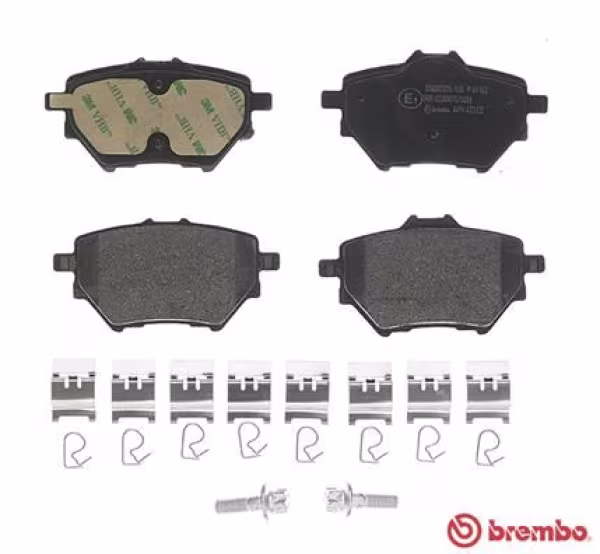 BREMBO Kit pastiglie freno, Freno a disco