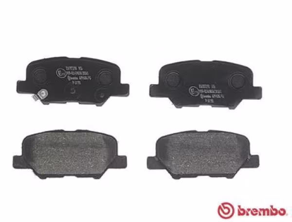 BREMBO Kit pastiglie freno, Freno a disco