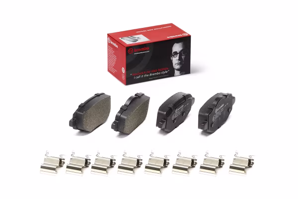 BREMBO Kit pastiglie freno, Freno a disco