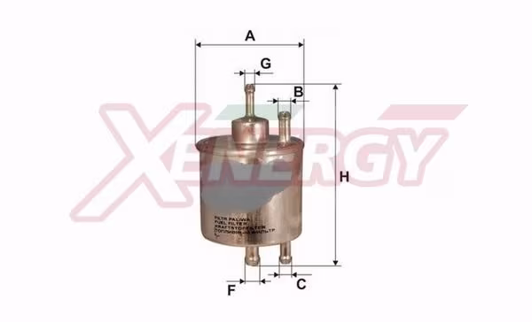 AP XENERGY Filtro carburante