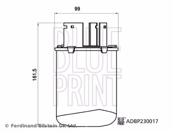 BLUE PRINT Filtro carburante