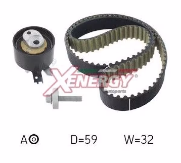 AP XENERGY Kit cinghie dentate