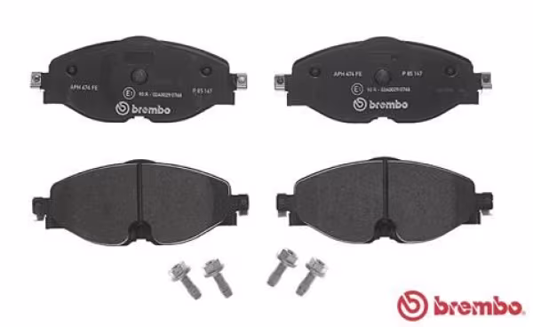 BREMBO Kit pastiglie freno, Freno a disco