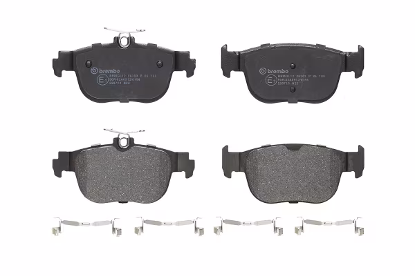 BREMBO Kit pastiglie freno, Freno a disco