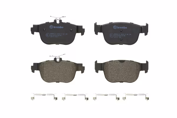 BREMBO Kit pastiglie freno, Freno a disco