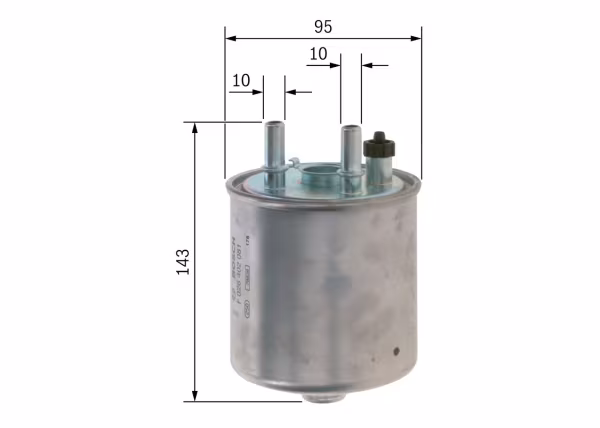 BOSCH Filtro carburante