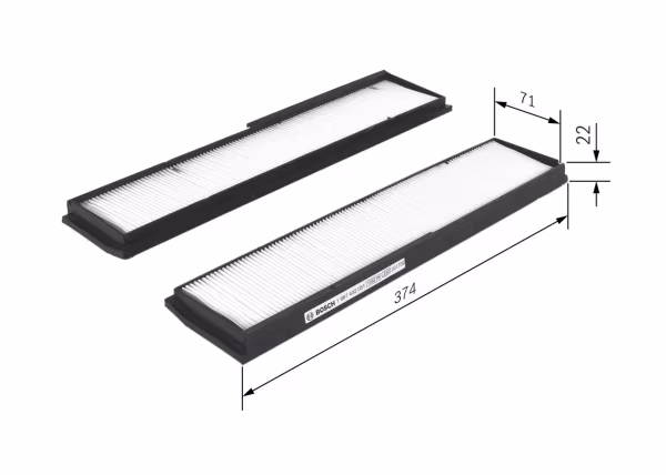 BOSCH Filtro, Aria abitacolo