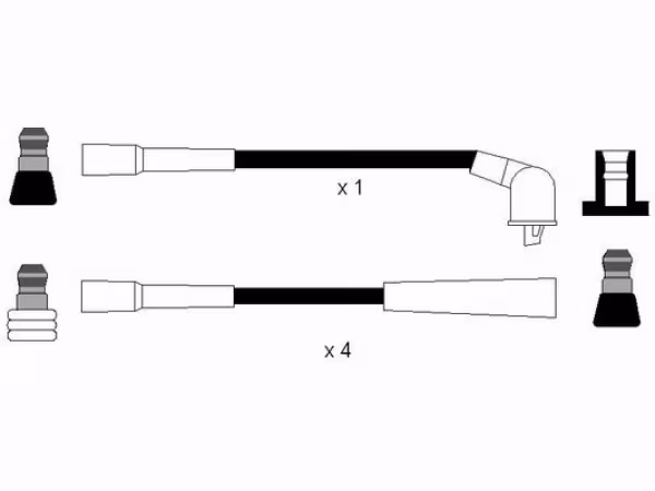 NGK Kit cavi accensione