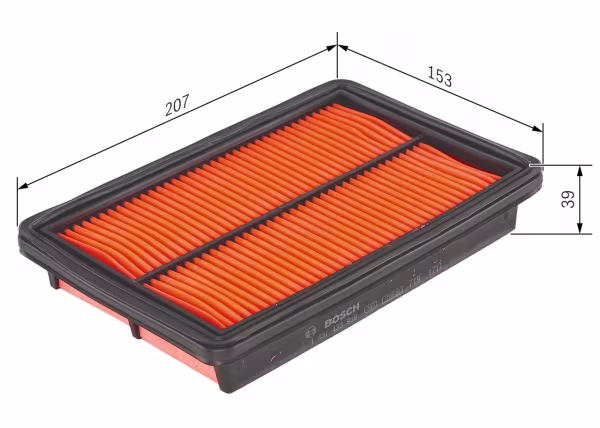 BOSCH Filtro aria