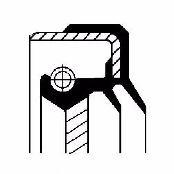 CORTECO Anello tenuta, Differenziale