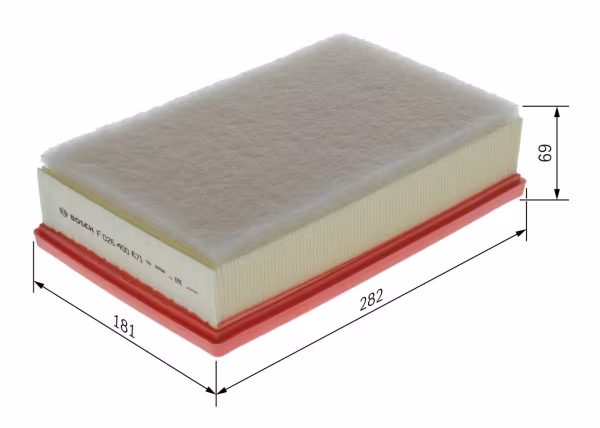 BOSCH Filtro aria