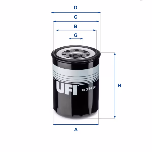 UFI Filtro olio