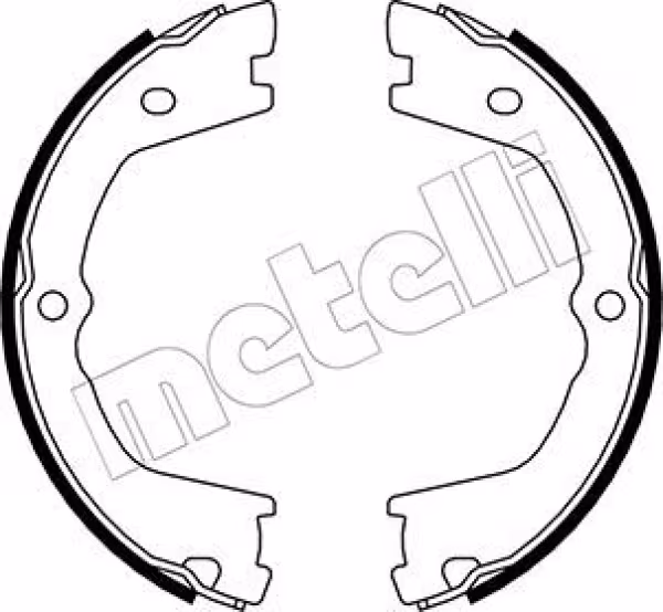 METELLI Kit ganasce, Freno stazionamento