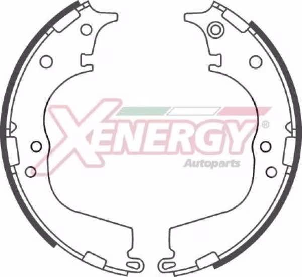 AP XENERGY Kit ganasce freno