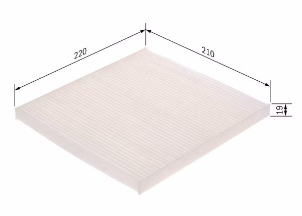 BOSCH Filtro, Aria abitacolo