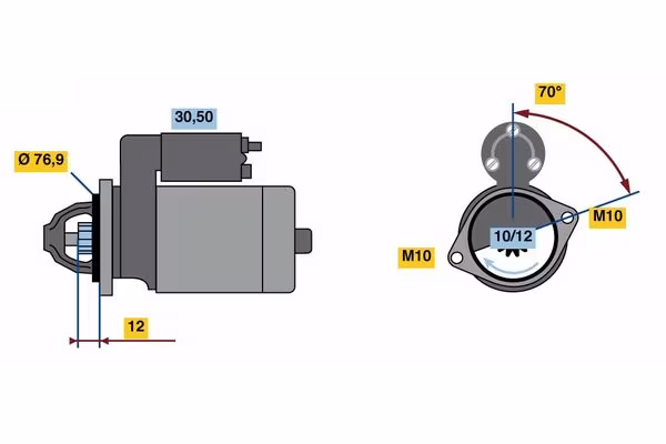 BOSCH Motorino d\'avviamento