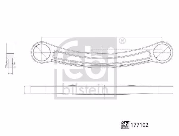 FEBI BILSTEIN Braccio oscillante, Sospensione ruota