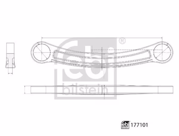 FEBI BILSTEIN Braccio oscillante, Sospensione ruota