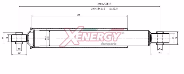 AP XENERGY Ammortizzatore