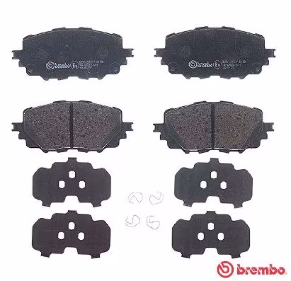 BREMBO Kit pastiglie freno, Freno a disco