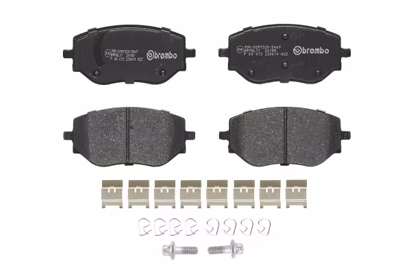 BREMBO Kit pastiglie freno, Freno a disco