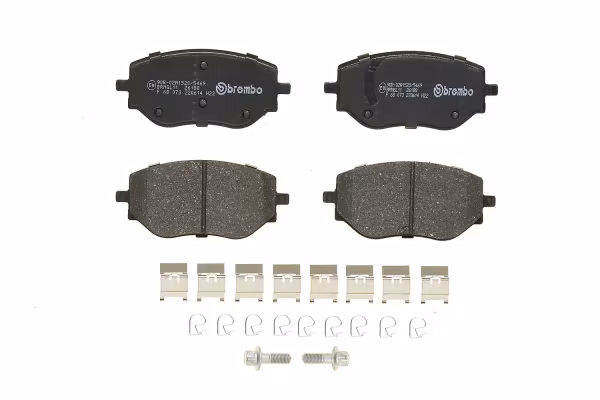 BREMBO Kit pastiglie freno, Freno a disco