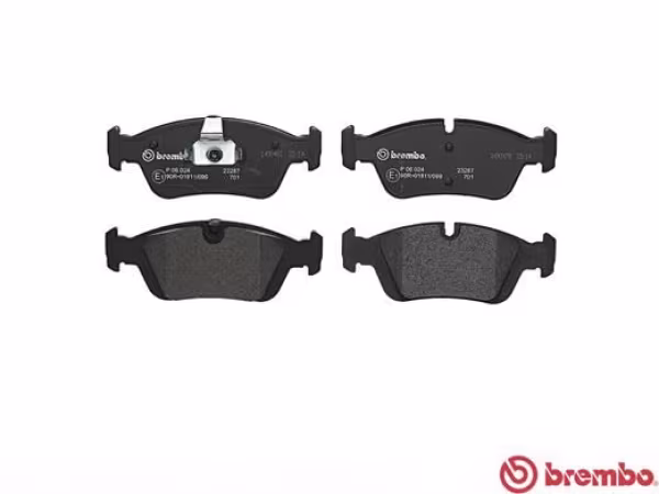 BREMBO Kit pastiglie freno, Freno a disco