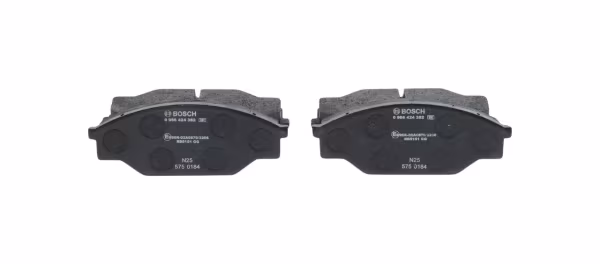 BOSCH Kit pastiglie freno, Freno a disco